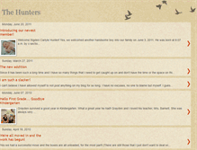 Tablet Screenshot of huntermemories.blogspot.com