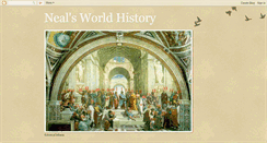 Desktop Screenshot of nealsworldhistory.blogspot.com