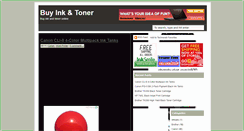 Desktop Screenshot of buyinktoner.blogspot.com