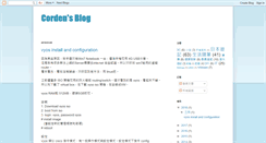 Desktop Screenshot of corden-hsu.blogspot.com