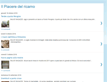 Tablet Screenshot of piaceredelricamo.blogspot.com