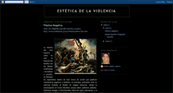 Desktop Screenshot of esteticadelaviolencia.blogspot.com