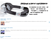 Tablet Screenshot of musica-por-siempre.blogspot.com