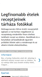 Mobile Screenshot of legfinomabbreceptjeink.blogspot.com