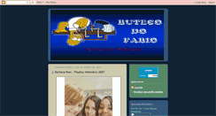 Desktop Screenshot of butecodofabio.blogspot.com