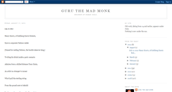 Desktop Screenshot of gurumadmonk.blogspot.com