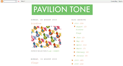 Desktop Screenshot of paviliontone.blogspot.com