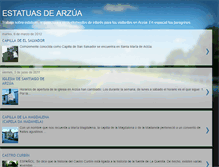 Tablet Screenshot of estatuasarzua.blogspot.com