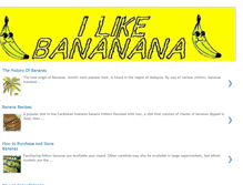 Tablet Screenshot of ilikebananana.blogspot.com