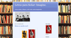 Desktop Screenshot of letrasparasonyar.blogspot.com