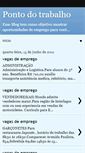 Mobile Screenshot of pontodotrabalho.blogspot.com