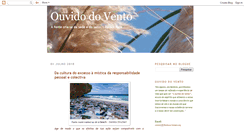 Desktop Screenshot of ouvidovento.blogspot.com