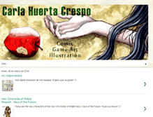 Tablet Screenshot of carlahuertacrespo.blogspot.com