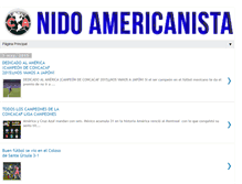 Tablet Screenshot of nido-americanistas.blogspot.com