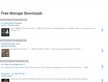 Tablet Screenshot of mixtapefree.blogspot.com
