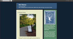 Desktop Screenshot of notsilence.blogspot.com