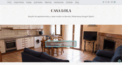 Desktop Screenshot of casa-lola-beceite.blogspot.com