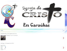 Tablet Screenshot of iccaraubas.blogspot.com