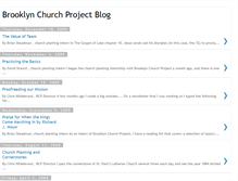 Tablet Screenshot of brooklynchurchproject.blogspot.com