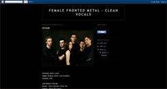 Desktop Screenshot of female-metal49.blogspot.com