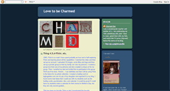 Desktop Screenshot of lovetobecharmed.blogspot.com