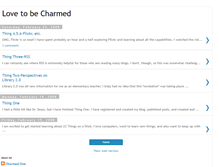 Tablet Screenshot of lovetobecharmed.blogspot.com