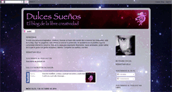 Desktop Screenshot of dulcessuenos221279.blogspot.com