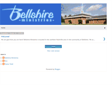 Tablet Screenshot of bellshireministries.blogspot.com