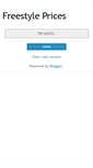 Mobile Screenshot of freestyleprices.blogspot.com