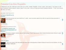 Tablet Screenshot of carolinabiquinho.blogspot.com