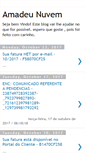 Mobile Screenshot of amadeunuvem.blogspot.com