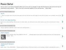 Tablet Screenshot of peace-bahais.blogspot.com
