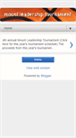 Mobile Screenshot of mountleadershiptournament.blogspot.com
