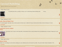 Tablet Screenshot of carouselpublishing.blogspot.com