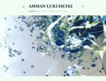 Tablet Screenshot of ammankirjablogi.blogspot.com