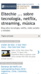 Mobile Screenshot of eltechie.blogspot.com