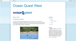 Desktop Screenshot of oceanquestwest.blogspot.com