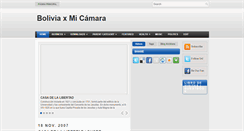Desktop Screenshot of boliviaxmicamara.blogspot.com