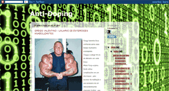 Desktop Screenshot of antidoping134.blogspot.com
