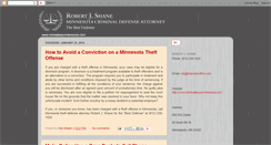 Desktop Screenshot of criminallawyerminnesota.blogspot.com