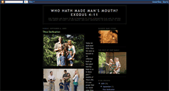 Desktop Screenshot of exodus411.blogspot.com