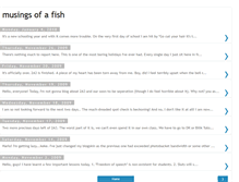 Tablet Screenshot of fish-musings.blogspot.com