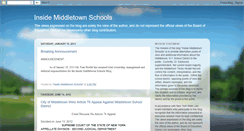 Desktop Screenshot of insidemiddletownschools.blogspot.com
