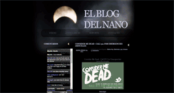 Desktop Screenshot of elblogdelnano.blogspot.com