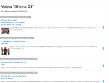 Tablet Screenshot of oficinag3videos.blogspot.com