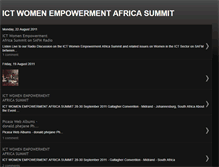 Tablet Screenshot of ictwomensummit.blogspot.com