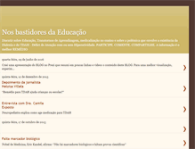 Tablet Screenshot of nosbastidoresdaeducacao.blogspot.com