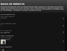 Tablet Screenshot of magiadewirikuta.blogspot.com