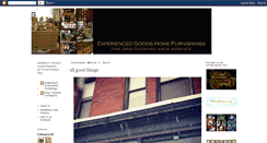 Desktop Screenshot of experiencedgoodshome.blogspot.com