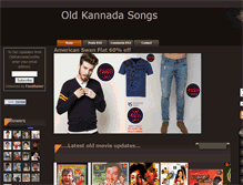 Tablet Screenshot of oldkannadageethe.blogspot.com